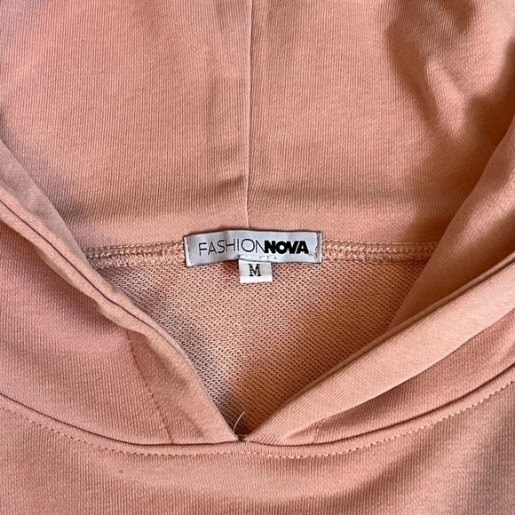 Fashionnova Cropped Corset Hoodie - Picture 2 of 2